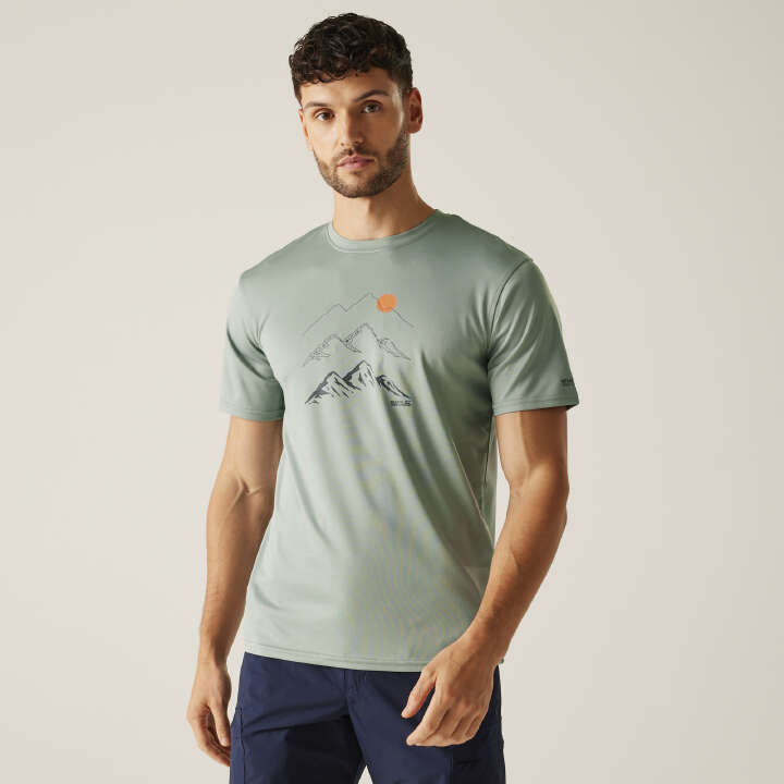 Regatta Herren Funktions T-Shirt Fingal IX